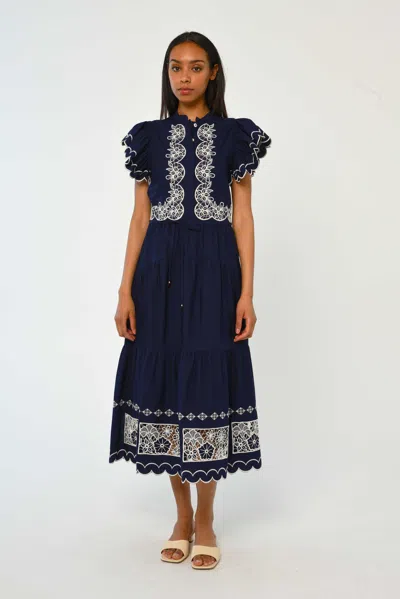 Love The Label Romy Dress In Blue
