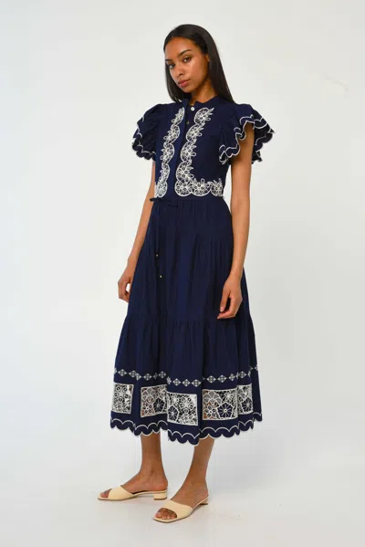 Love The Label Romy Dress In Blue