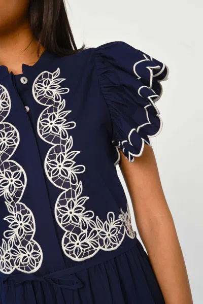 Love The Label Romy Dress In Blue