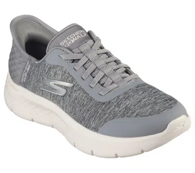 Skechers Hands Free Slipins Go Walk Flex Dacey Slipon Sneaker In Gray