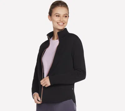 Skechers Women's The Gowalk Shine Jacket In Black