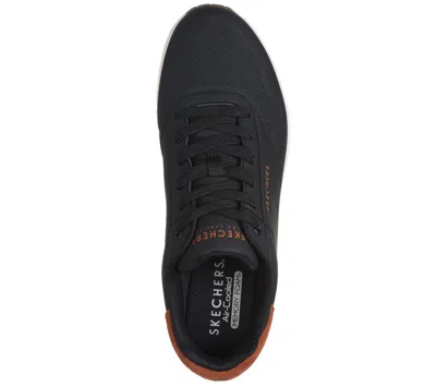 Skechers Street Uno Suited On Air Sneaker In Black