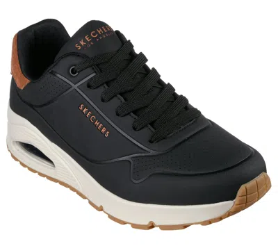 Skechers Street Uno Suited On Air Sneaker In Black