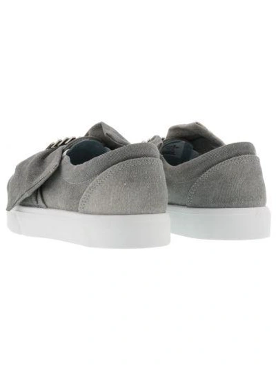 Shop Chiara Ferragni Slip On In Grey