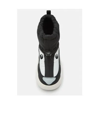 Moon Boot Kids Park Tube Panda Mid Boots In Black