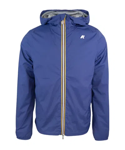 K-way Lightweight Versatile Rain Coat For Men In Blue