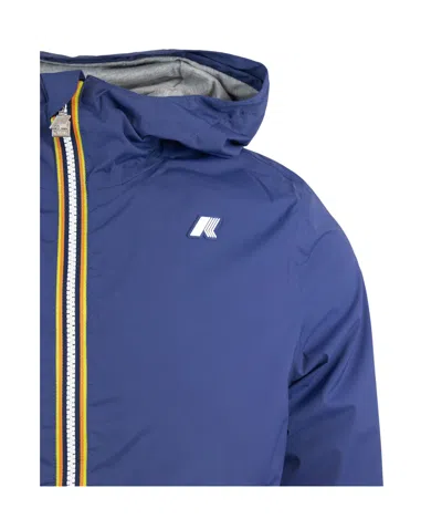 K-way Lightweight Versatile Rain Coat For Men In Blue