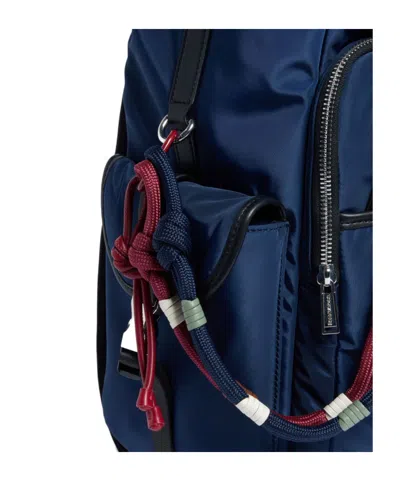 Dsquared2 Heritage Logo Backpack In Blue