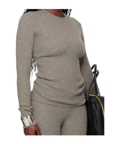 Essentials Long-sleeved T-shirt In Gray