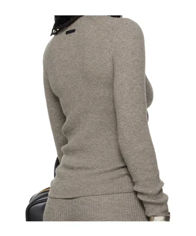 Essentials Long-sleeved T-shirt In Gray