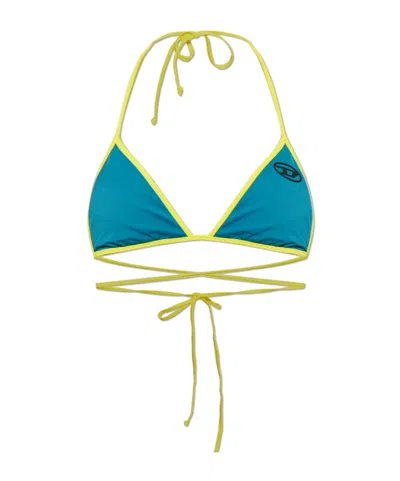 Diesel Trisha-d-pop Bikini In Blue