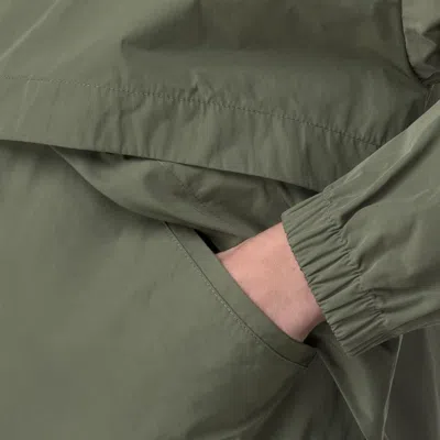K-way Aubette Memory Touch Zip Jacket In Green