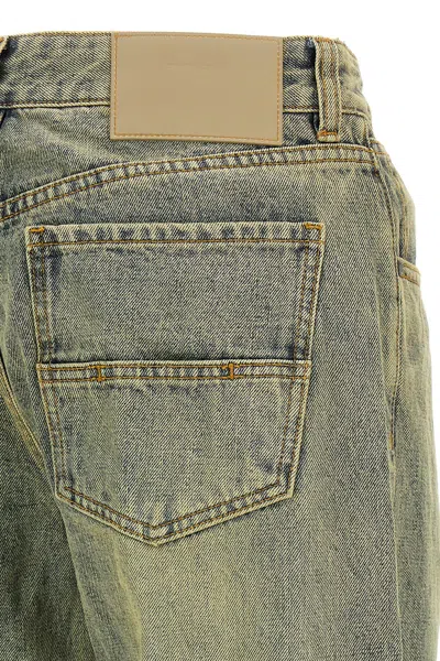 Entire Studios Lean Stonewash-effect Jeans In Gray