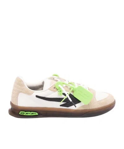 Off-white End Of Play Suede Overlay Sneakers In Multi