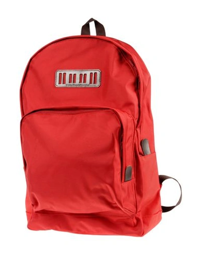 White Mountaineering Backpack & Fanny Pack In Red