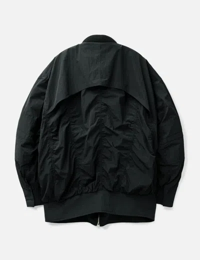 We11 Done Welldone Polyester Jacket In Black