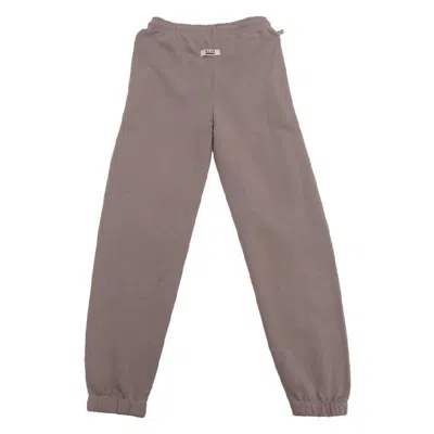 Msgm Logo Print Cotton Sweat Pants In Multi