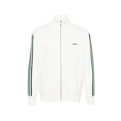 Autry White Nylon Shell Jacket In White
