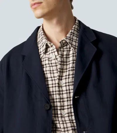 Studio Nicholson Denim Jacket In Blue