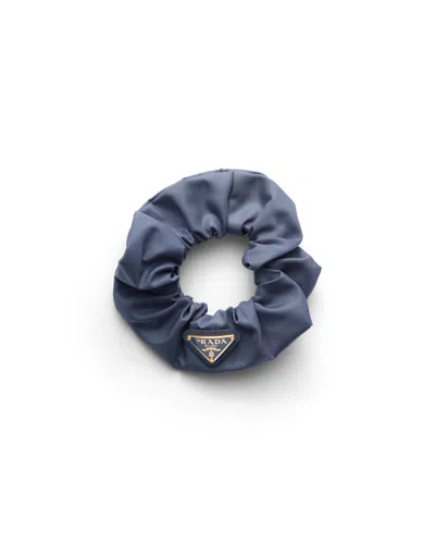 Prada Re-nylon Scrunchie In Pattern