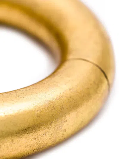 Monies Medium Tri Sectional Bangle In Gold