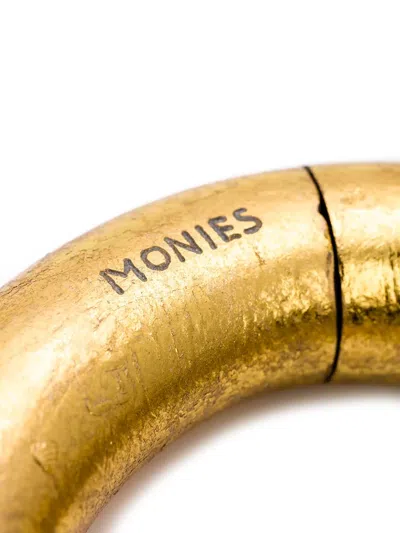Monies Medium Tri Sectional Bangle In Gold