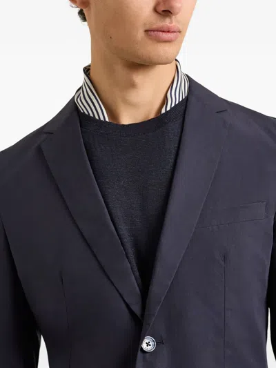Orlebar Brown Mathis Button-up Blazer In Black