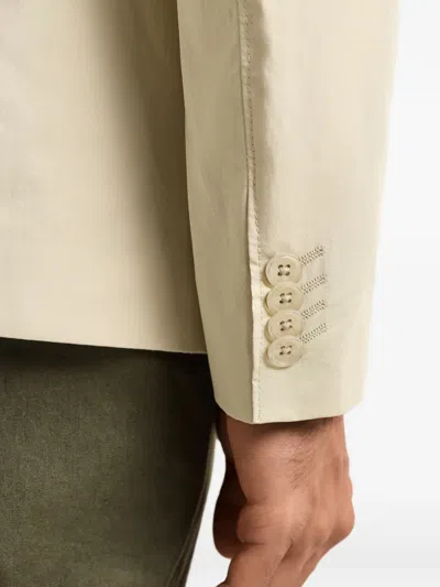 Orlebar Brown Mathis Button Blazer In Neutral