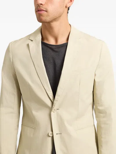 Orlebar Brown Mathis Button Blazer In Neutral