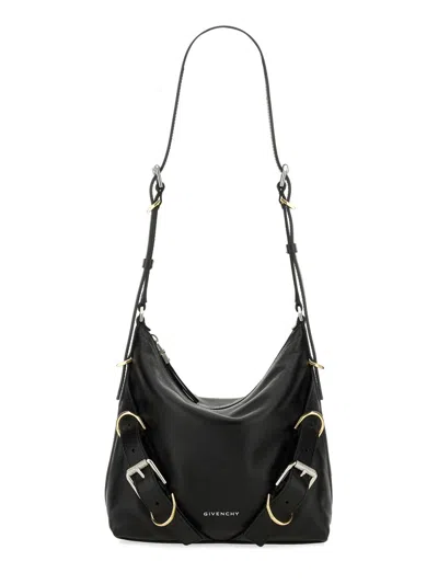Givenchy Mini Leather Shoulder Bag In Black