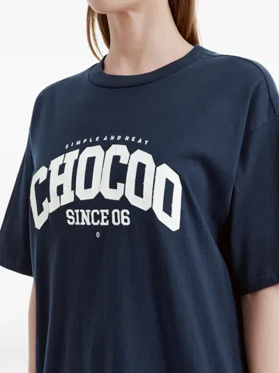 Chocoolate T-shirt Mit Grafischem Print In Blue
