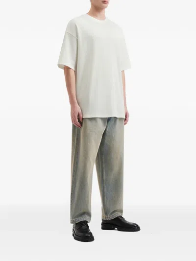 Aftermaths T-shirt Mit Rundem Ausschnitt In White