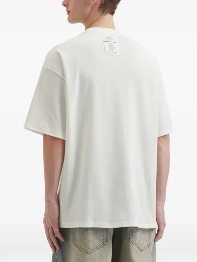 Aftermaths T-shirt Mit Rundem Ausschnitt In White
