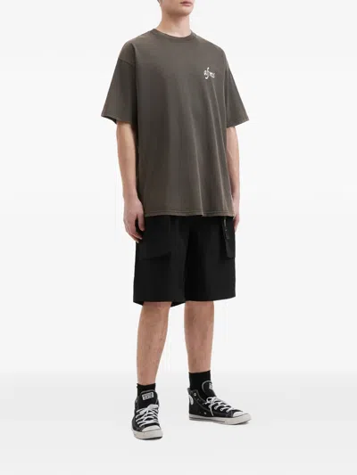 Aftermaths Gemustertes T-shirt In Gray