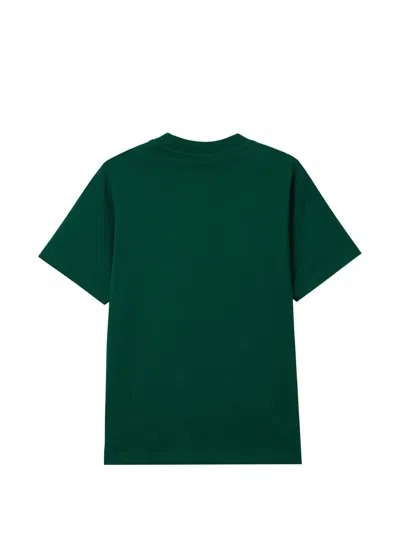 Chocoolate Besticktes T-shirt In Green