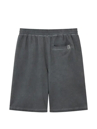 Five Cm Shorts Mit Elastischem Bund In Gray