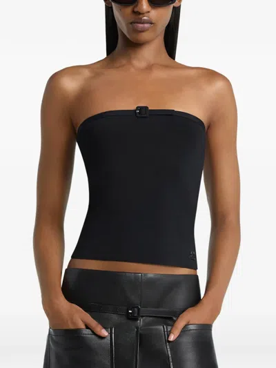 Courrèges Schlauchtop Mit Schnalle In Multi