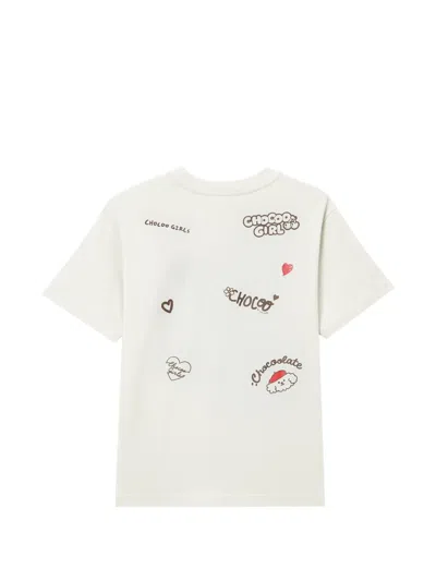 Chocoolate Print T-shirt In Neutral