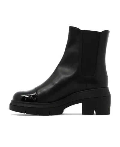 Stuart Weitzman Norah Leather Ankle Boots In Multi