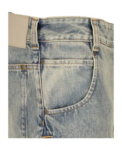 Entire Studios Gem Surface Wave Jeans In Green