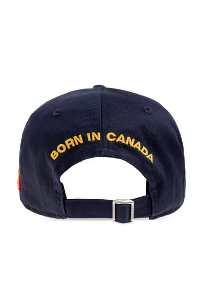 Dsquared2 Dsquared Classic Baseball Cap For Men In Blue