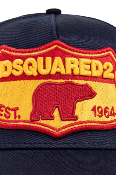 Dsquared2 Dsquared Classic Baseball Cap For Men In Blue