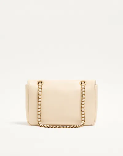 Valentino Garavani  Garavani Djuna Medium Chain Bag In Nappa Leather Woman Butter Uni In Yellow