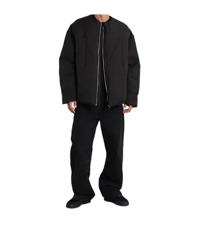 Entire Studios Oversized Down Jacket In Black