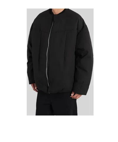 Entire Studios Oversized Down Jacket In Black
