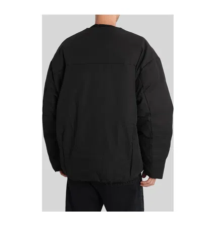 Entire Studios Oversized Down Jacket In Black