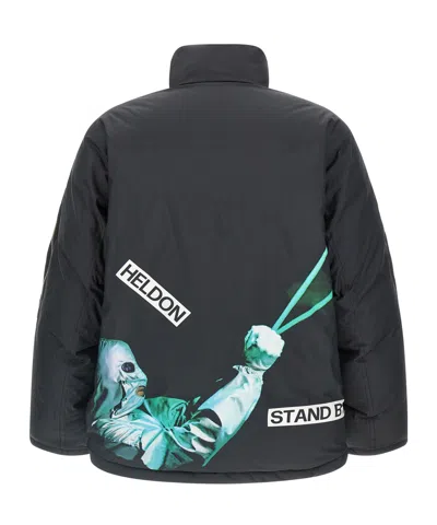 Undercover Uc2e4204 Polyester Down Jacket In Black