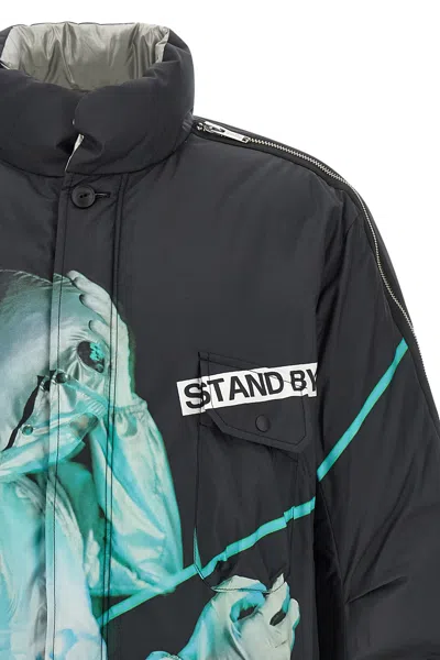 Undercover Uc2e4204 Polyester Down Jacket In Black