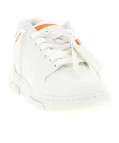 Off-white Out Of Office Molded Sneakers Orange In White