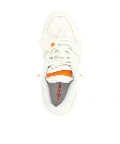 Off-white Out Of Office Molded Sneakers Orange In White